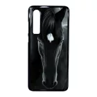 lovas fekete ló Huawei P30 fekete tok
