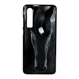 lovas fekete ló Huawei P30 fekete tok