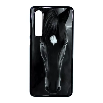 lovas fekete ló Huawei P30 fekete tok