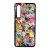 stickerbomb matricabomba Huawei P30 fekete tok