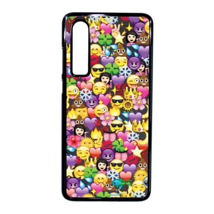 emoji Huawei P30 fekete tok