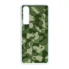 terepszin camouflage kamuflázs Huawei P30 fekete tok