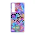 szerelem szerelmes szíves szivecskés hipster Huawei P30 fekete tok