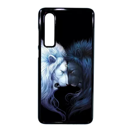 oroszlán napom csillagom yin yang szerelem love Huawei P30 fekete tok