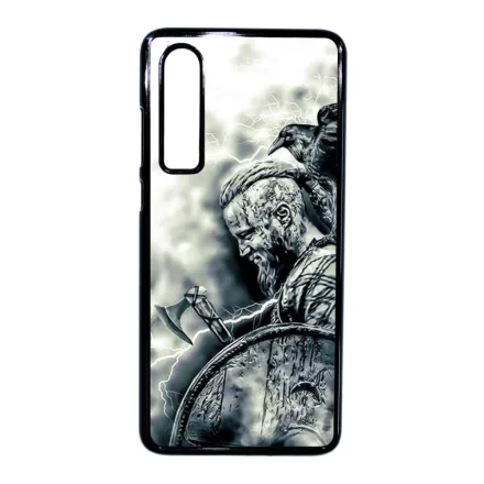 vikings ragnar lothbrok Huawei P30 fekete tok