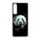 panda pandás Huawei P30 fekete tok