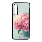 virágos tavaszi vintage rózsaszín rózsás Huawei P30 fehér tok