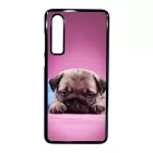 kölyök kutyus francia bulldog kutya Huawei P30 fehér tok