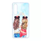 barátnők bff best friends forever legjobb barátnős besties Huawei P30 fehér tok