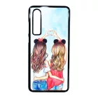 barátnők bff best friends forever legjobb barátnős besties Huawei P30 fehér tok