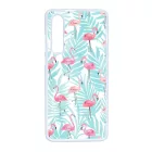 Flamingo Pálmafa nyár Huawei P30 fehér tok