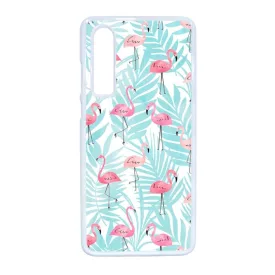 Flamingo Pálmafa nyár Huawei P30 fehér tok