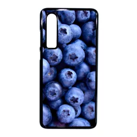 Áfonya kék Huawei P30 fekete tok