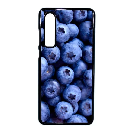 Áfonya kék Huawei P30 fekete tok