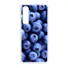 Áfonya kék Huawei P30 fekete tok