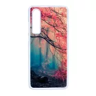 őszi erdős falevél természet Huawei P30 fekete tok