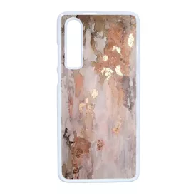 márvány márványos marble csajos Huawei P30 fehér tok