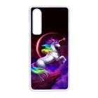 unicorn unikornis fantasy csajos Huawei P30 fekete tok