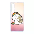 unicorn unikornis fantasy csajos Huawei P30 fehér tok