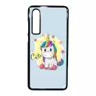 unicorn unikornis fantasy csajos Huawei P30 fehér tok
