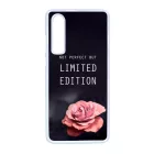 i am Not Perfect But Limited edition viragos rose rozsas Huawei P30 fekete tok