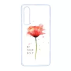 pitypangos be yourself virágos tavaszi Huawei P30 fehér tok