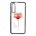 pitypangos be yourself virágos tavaszi Huawei P30 fehér tok