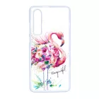 Álomszép Flamingo Huawei P30 fehér tok