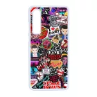 Stranger things matricabomba stickerbomb Huawei P30 fekete tok