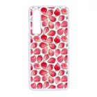 Strawberry BOOM - Eper mintás Huawei P30 tok