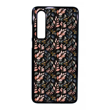 Csodaszép őszi virágmintás vintage Huawei P30 tok