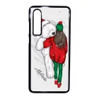 Kérd a neveddel - Lány & Maci - csajos karácsony Huawei P30 tok