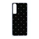 Elegáns szívecskés - BLACK - szives csajos  Huawei P30 tok