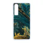 Luxury Blue Aranylo marvany Huawei P30 tok