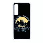 ezek csak cápák this is fine Huawei P30 tok