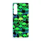 Green Skulls - Halloween Huawei P30 tok