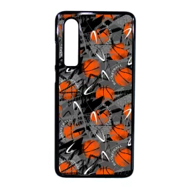 Grunge Basketball Kosarlabda mintas Huawei P30 tok
