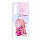 Unikornis és kávé - Téli mintás Huawei P30 tok