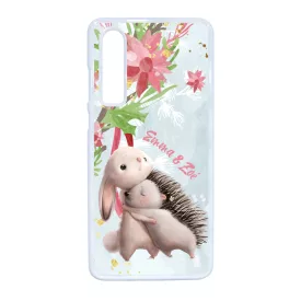 Nyuszi és Süni - Téli mintás Huawei P30 tok
