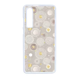 Csodaszép Aranyló téli mintás Huawei P30 tok