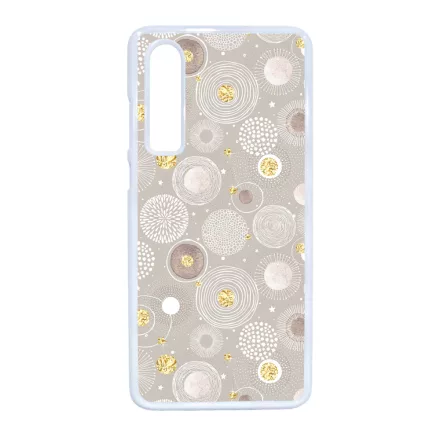 Csodaszép Aranyló téli mintás Huawei P30 tok