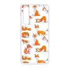 Rajzolt Róka mintás Huawei P30 tok