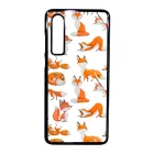 Rajzolt Róka mintás Huawei P30 tok