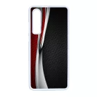 Silver Wave karbon mintás Huawei P30 tok