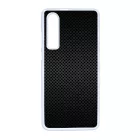 Speaker fekete metál mintás Huawei P30 tok