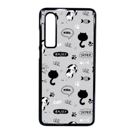 Mrrr Cuki Cica mintás Huawei P30 tok