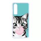 Bubble Cat - cica mintás Huawei P30 tok