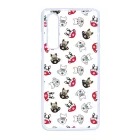 Cuki kávé és kutya mintás Huawei P30 tok