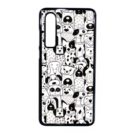 Aranyos kutya mintás Huawei P30 tok