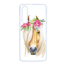 Csodaszép rajzolt lovas Huawei P30 tok